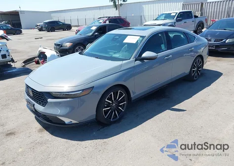2023 Honda Accord Touring Hybrid из США, поврежденный, VIN 1HGCY2F8XPAGFD510